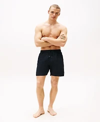 Tommy Hilfiger Men's Long Drawstring 7" Swim Trunks