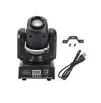 Artudatech 10W Rgbw Moving Head Stage Light with 8 Gobo Patterns, Dmx/Sound Control and Mount