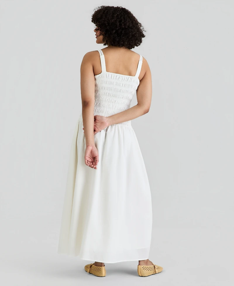 And Now This Women's Embroidered Maxi Dress, Macy's Exclusive