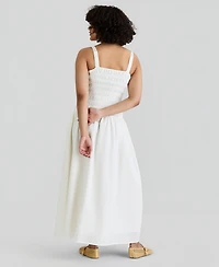 And Now This Women's Embroidered Maxi Dress, Macy's Exclusive