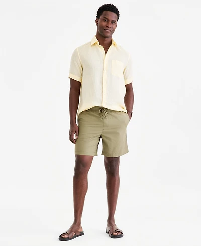 Club Room Men's Cotton 9" Pull-On Shorts, Macy's Exclusive