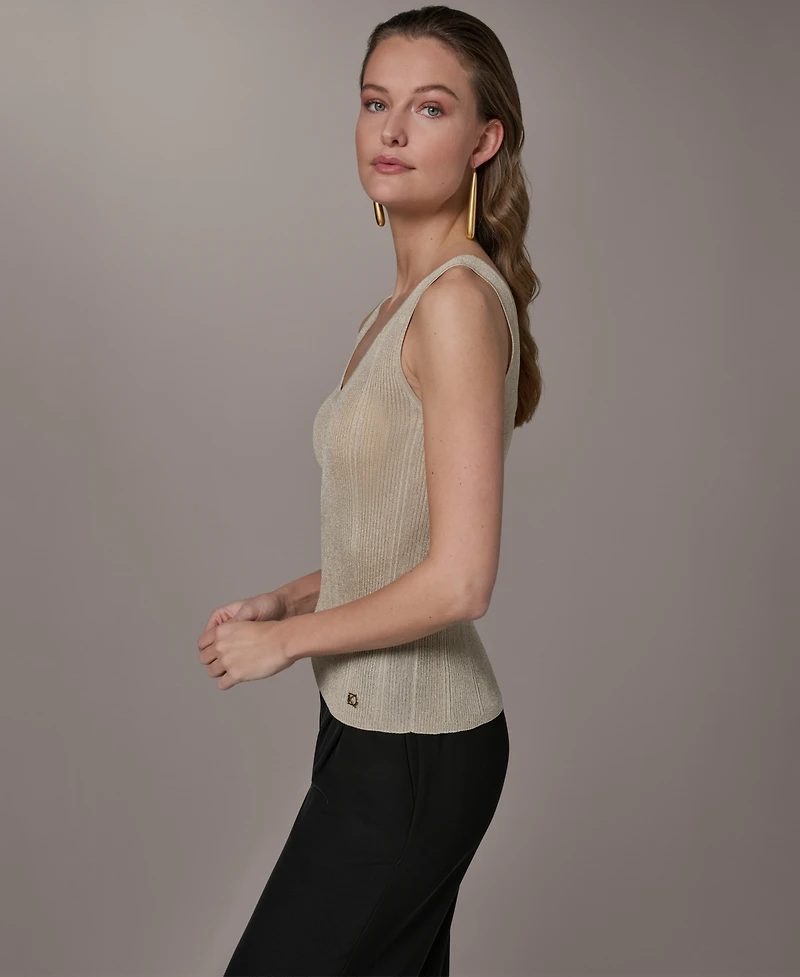 Donna Karan New York Women's Ribbed Tank Top