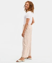 Jm Collection Women's Printed Pull-On Pants, Macy's Exclusive