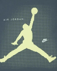 Jordan Boys' 8-20 Jumpman Grid Blur Crewneck T-Shirt