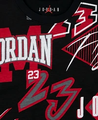 Jordan Boys' 8-18 Dynasty Printed Short-Sleeve T-Shirt