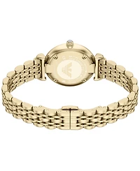 Emporio Armani Women's Quartz Two-Hand Gold Stainless Steel Watch, 32mm
