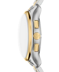 Emporio Armani Men's Quartz Chronograph Two-Tone Stainless Steel Watch, 42mm