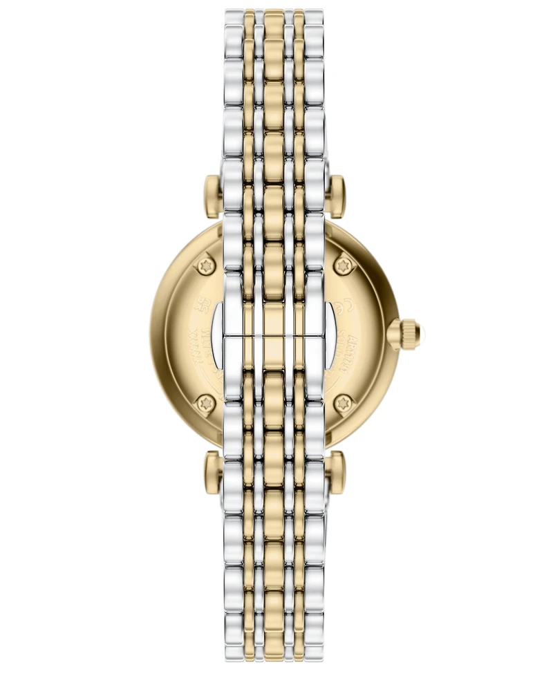 Emporio Armani Women's Quartz Two-Hand Two-Tone Stainless Steel Watch, 32mm
