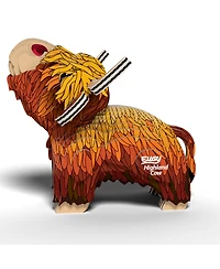 Eugy Highland Cow 3D Puzzle