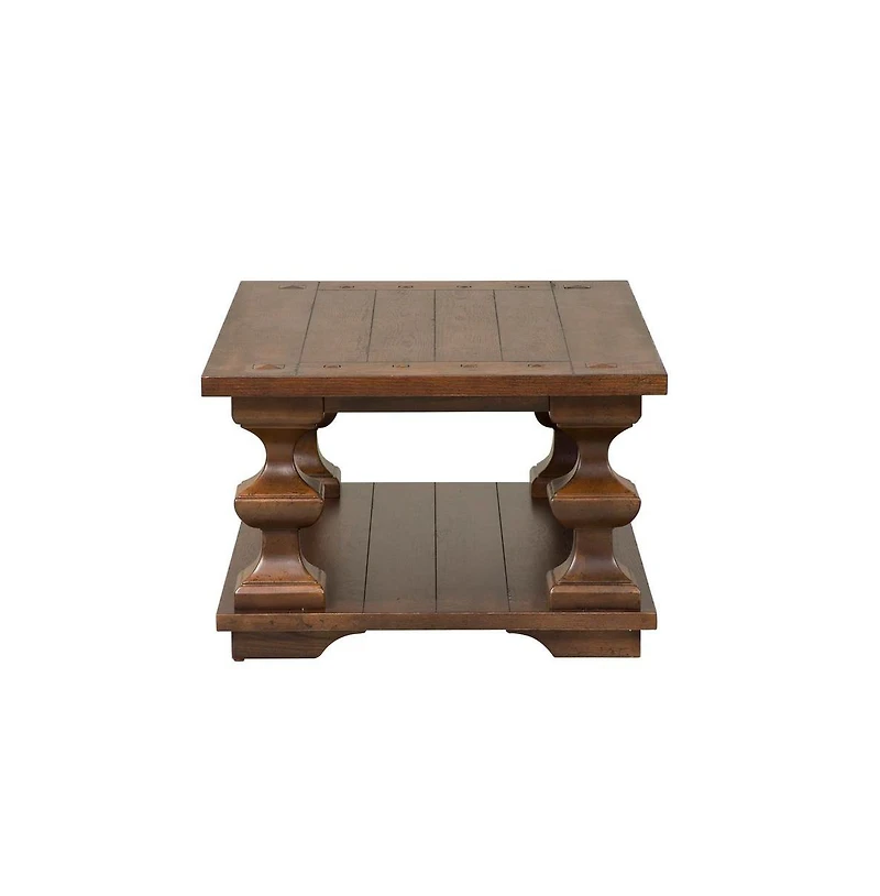 Liberty Furniture Industies Sedona Cocktail Table in Kona Brown