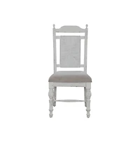 Liberty Furniture River Place Panel Back Side Chair in Pine Solids & Veneers