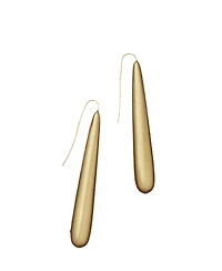 Donna Karan Gold-Tone Oversized Threader Earrings