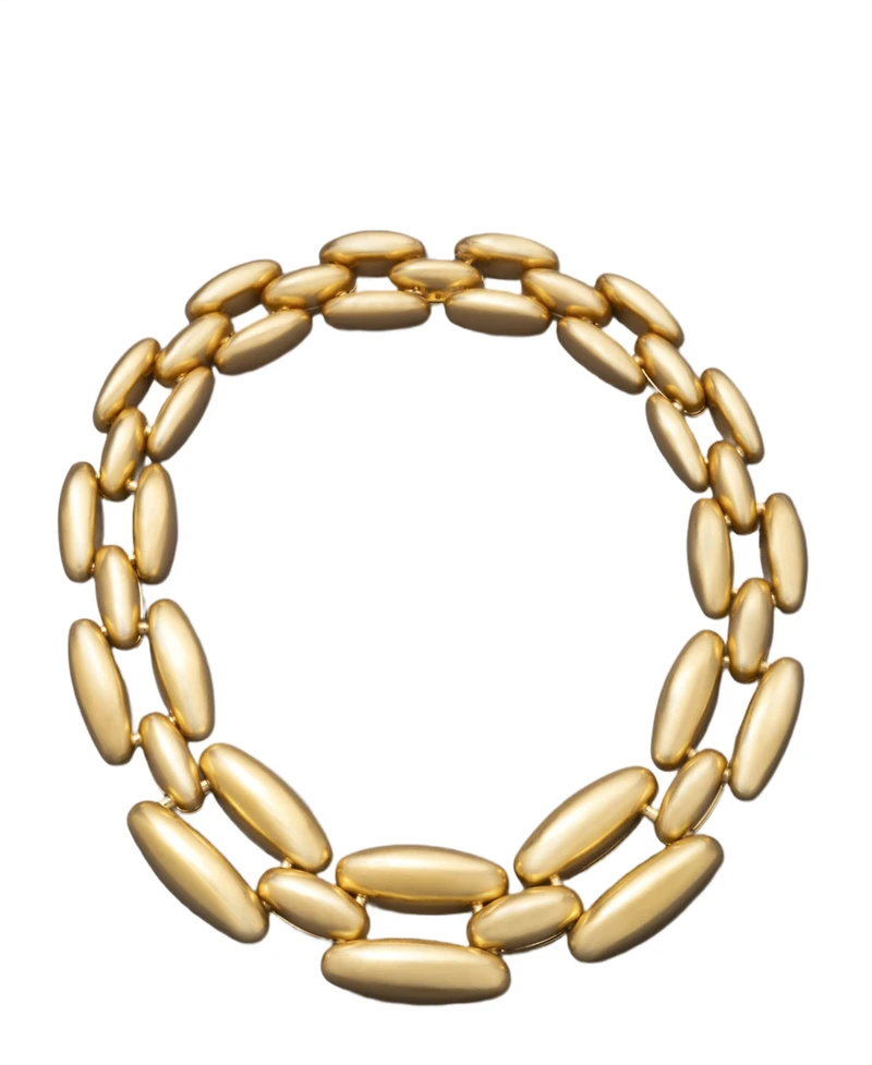 Donna Karan Gold-Tone Chunky Link Collar Necklace