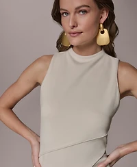 Donna Karan New York Women's Mock Neck Dress