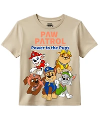 Paw Patrol Boys' 2T-7 Printed T-Shirt, Sweatshirt and Shorts, 3-Piece Set