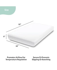 The Peanutshell Celestial Multi 4-Pack Fitted Crib Sheets