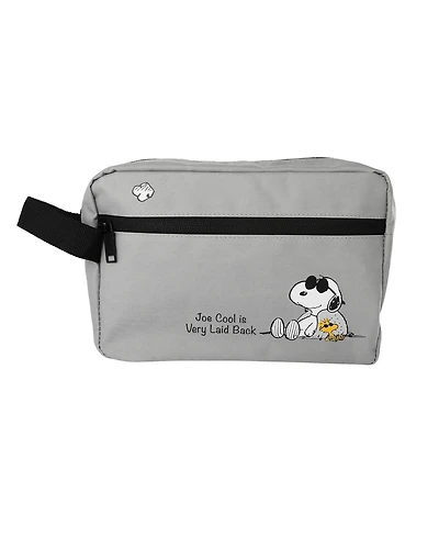 Peanuts Snoopy Belt Bag, Zip Waist Pack, Grey Travel Pouch