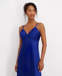 Siena Women's Satin Midi Dress