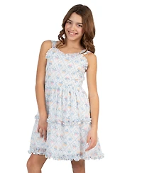 Rare Editions Girls' 7-16 Short-Sleeve Cardigan and Dress, 2-Piece Set