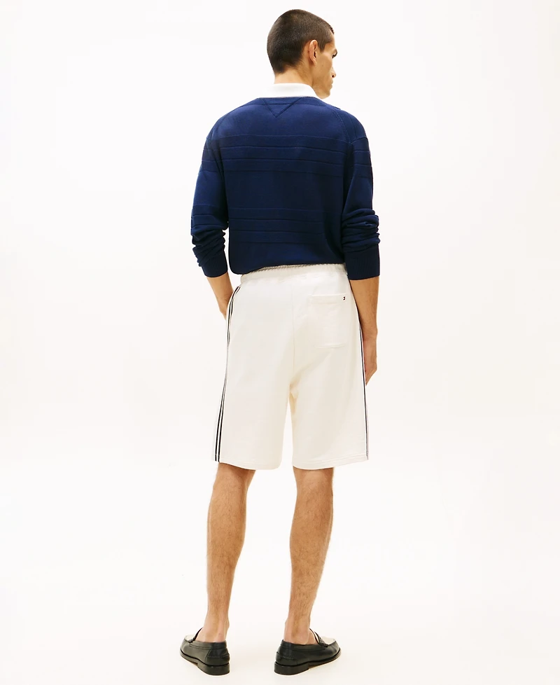 Tommy Hilfiger Men's Country Club Crest Regular-Fit Sweatshorts