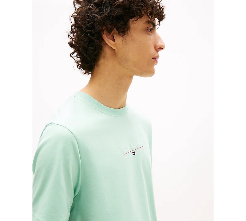 Tommy Hilfiger Men's Crewneck Brand Lockup Graphic T-Shirt