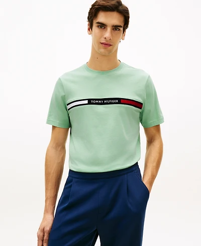 Tommy Hilfiger Men's Chest Insert Logo Short Sleeve T-Shirt