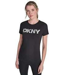 Dkny Sport Women's Foil Logo T-Shirt