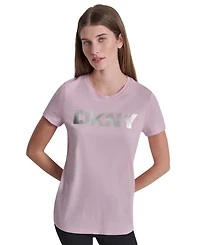 Dkny Sport Women's Foil Logo T-Shirt
