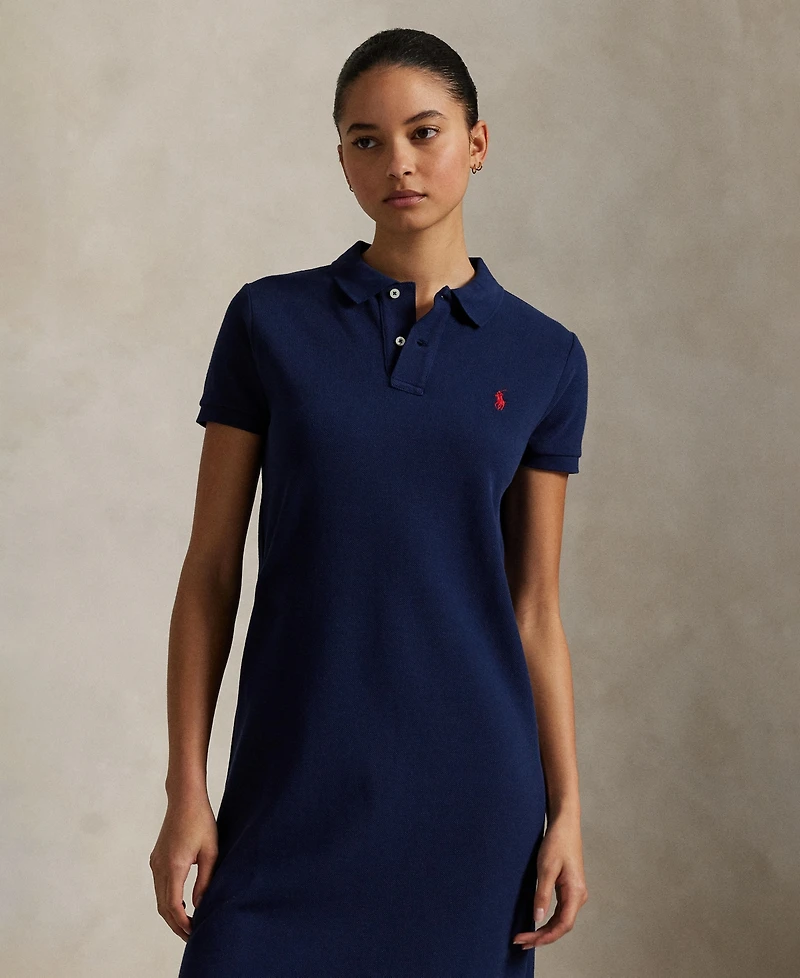 Polo Ralph Lauren Women's Cotton Mesh Polo Dress