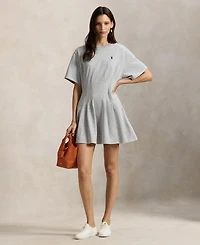 Polo Ralph Lauren Women's Crewneck Fit & Flare T-Shirt Dress