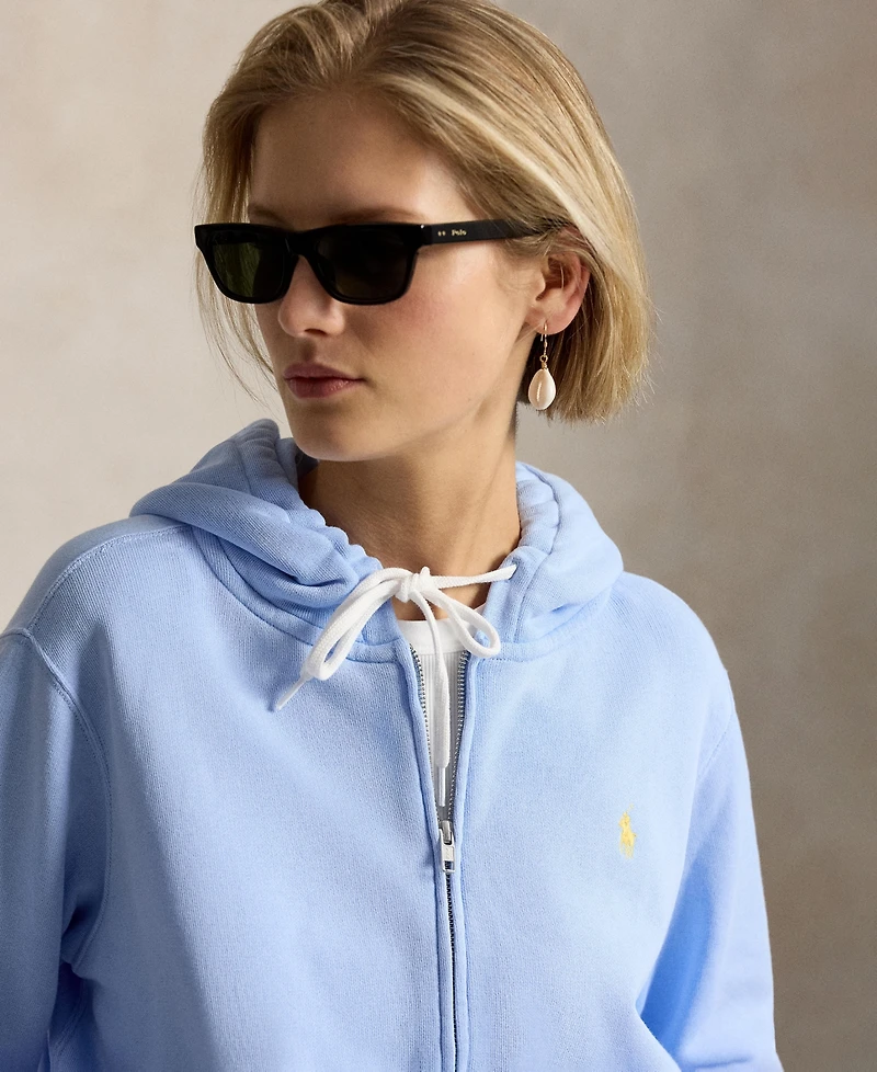 Polo Ralph Lauren Women's Full-Zip Drawstring Hoodie
