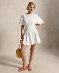 Polo Ralph Lauren Women's Crewneck Fit & Flare T-Shirt Dress