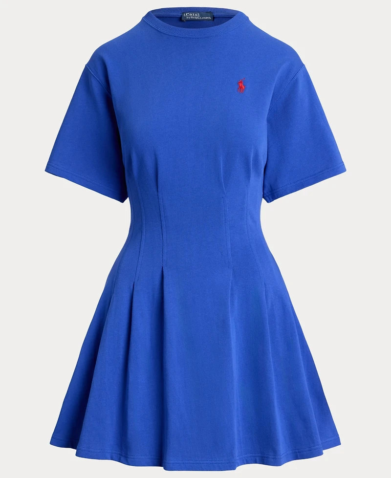 Polo Ralph Lauren Women's Crewneck Fit & Flare T-Shirt Dress