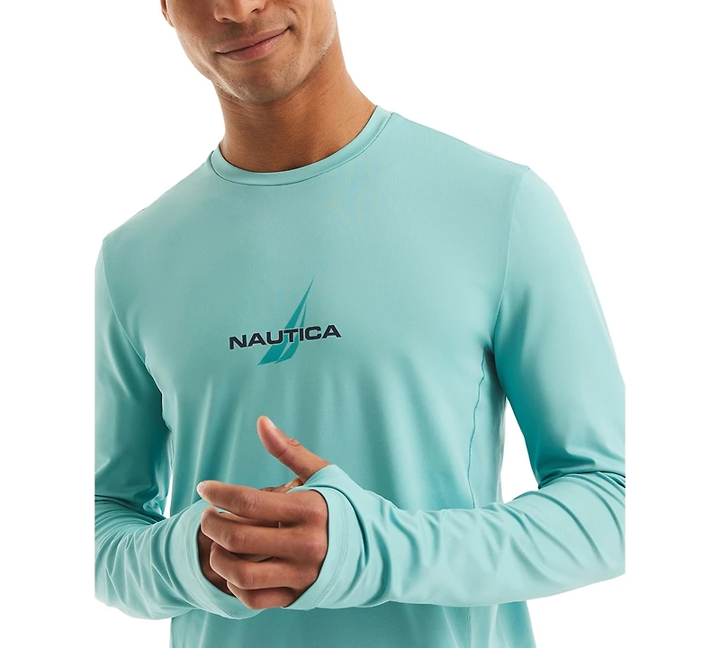 Nautica Men's Long-Sleeve Rash Guard