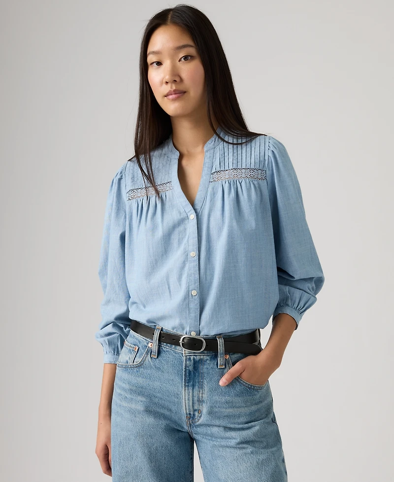 Levi's Women's Madeline Long-Sleeve Top