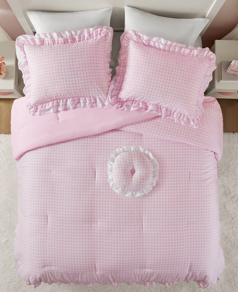 Intelligent Design Rowena Breathable Microfiber 4-Pc. Comforter Set, Full/Queen