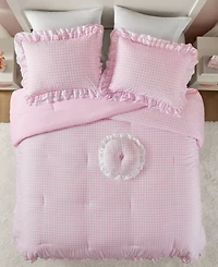 Intelligent Design Rowena Breathable Microfiber 4-Pc. Comforter Set, Full/Queen