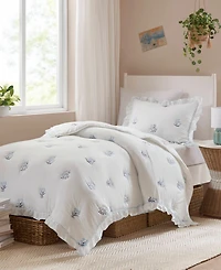 Intelligent Design Aglaia Floral Down Alternative 2-Pc. Quilt Set, Twin/Twin Xl