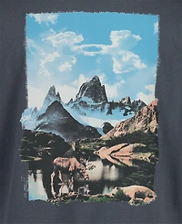 Under Armour Boys' 8-20 Crewneck Graphic T-Shirt