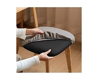 sumyeg Solid Oak Wood Dining Chair Made in North America Fas Grade Wooden Chair Set of 4