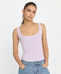 Good American Women's Ribbed Tank Bodysuit