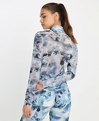 Good American Women's Button-Up Top, Regular & Plus