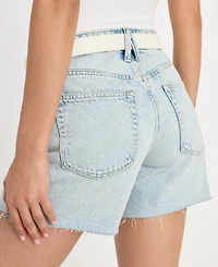 Good American Women's Mid-Rise Shorts