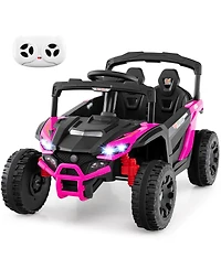 Draft - Mecale 12V Kids Ride On Car Utv Electric Vehicle with Led Lights Music and Horn-Hot