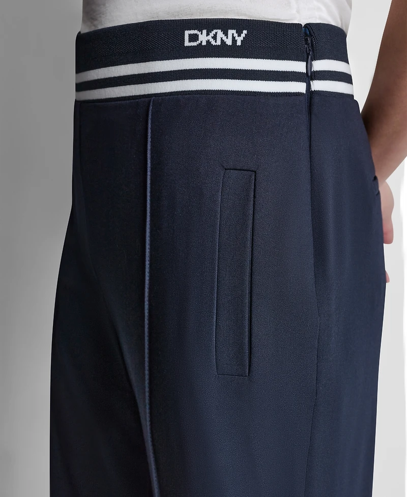 Dkny Women's Mid Rise Straight-Leg Pants