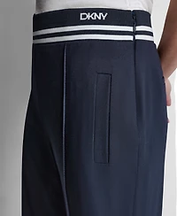 Dkny Women's Mid Rise Straight-Leg Pants