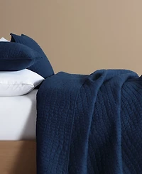Lacoste Home Croc Scale Cotton 3-Pc. Quilt Set, King