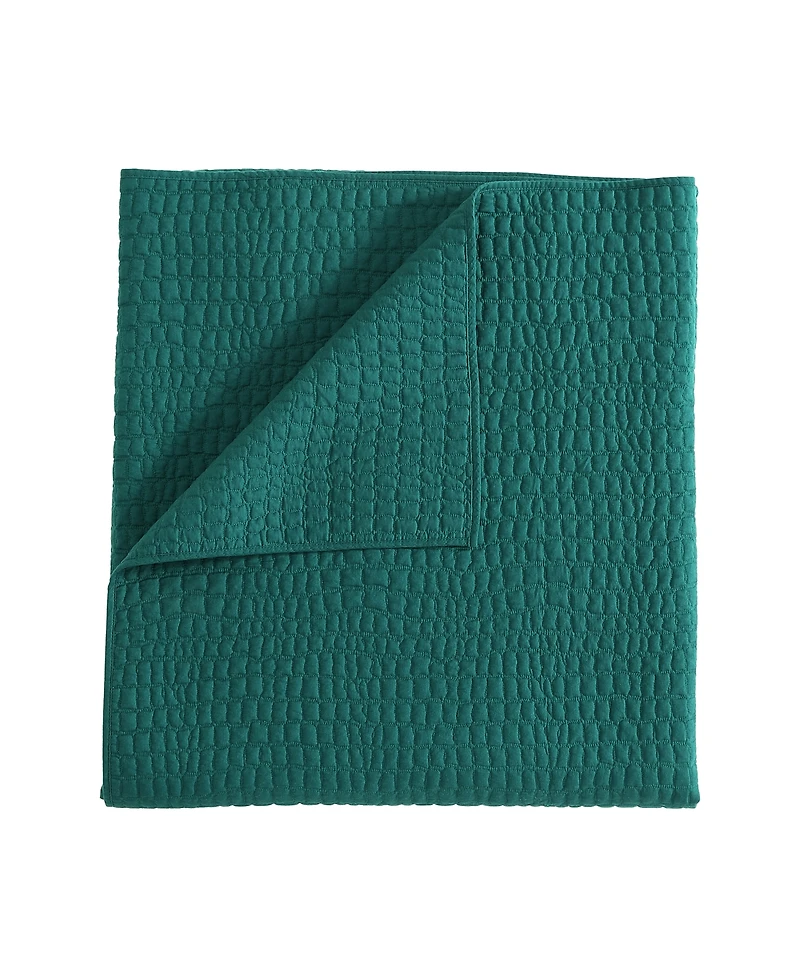 Lacoste Home Croc Scale Cotton 2-Pc. Quilt Set, Twin