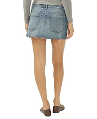 Silver Jeans Co. Women's Denim Micro Skirt