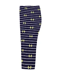 Kids Headquarters Girls' 2T-6X Popcorn Knit Tunic and Printed Capri Leggings, 2-Piece Set